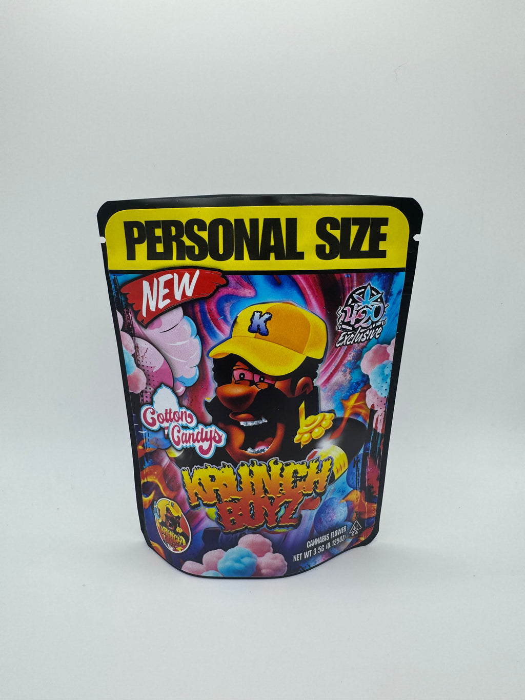 Custom Mylar Bag - Your Own Design (4x5) Round Edge