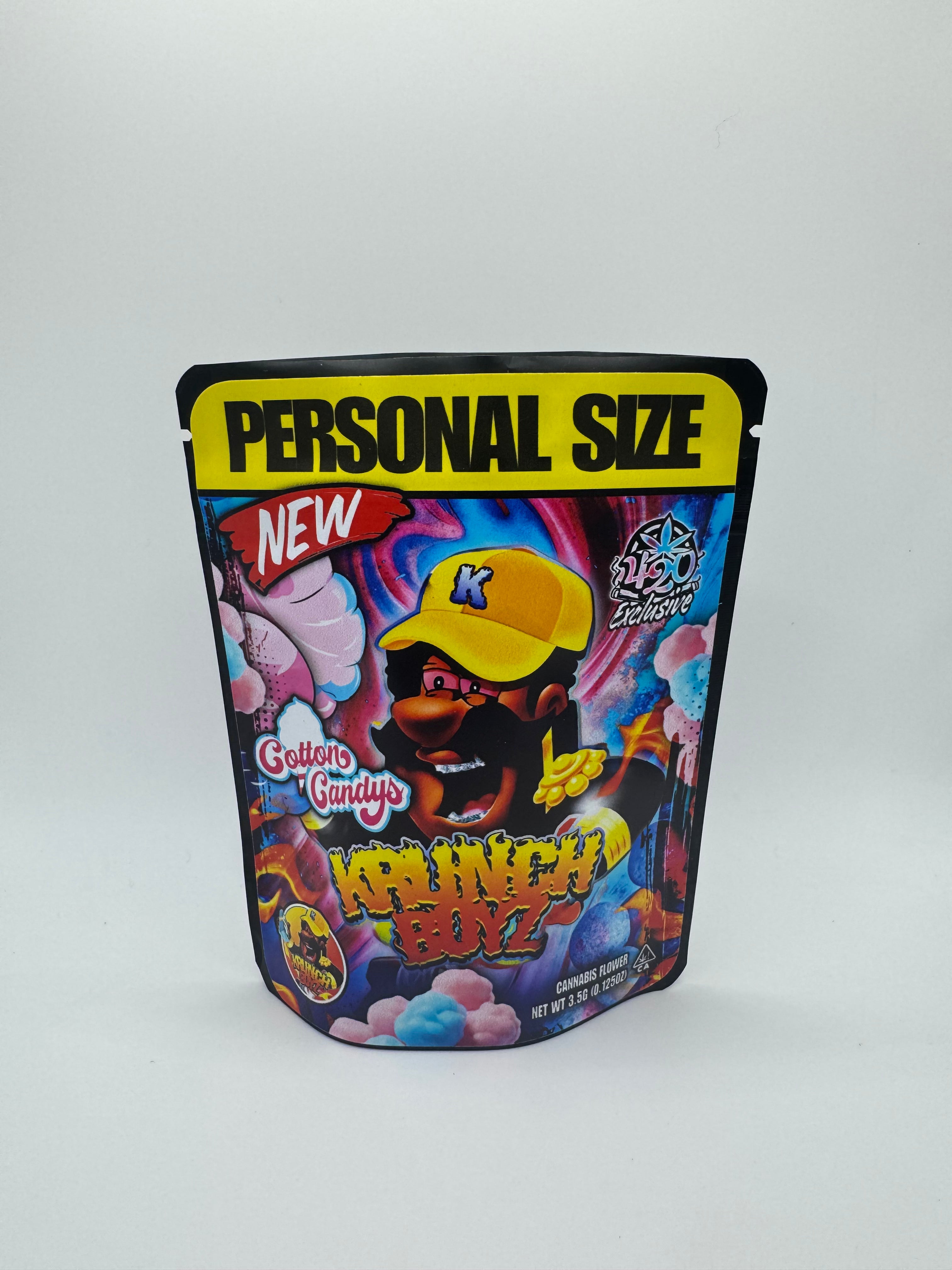 Custom Mylar Bag - Your Own Design (4x5) Round Edge