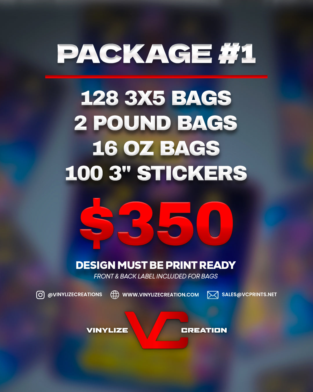 Choose Package Custom Packaging Package Deals | Bags, Stickers & Branding – Vinylize ...
