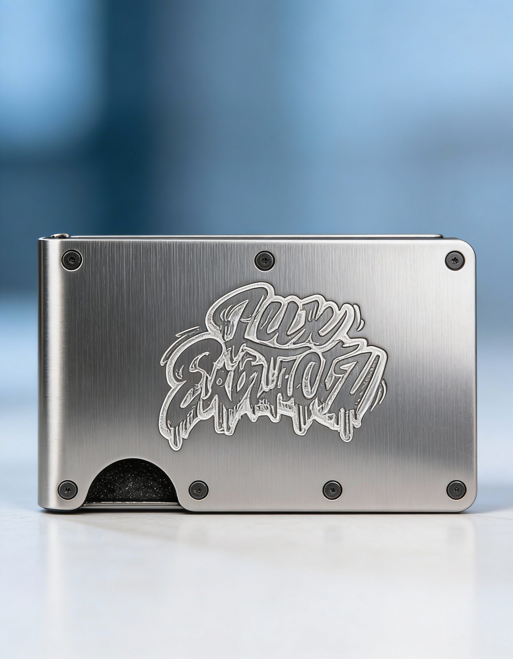 LASER ENGRAVED MINIMALIST WALLET