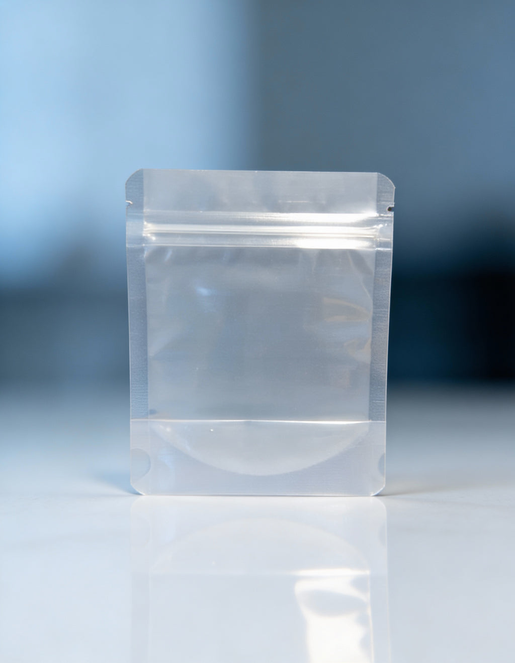 CUSTOM CLEAR MYLAR BAGS