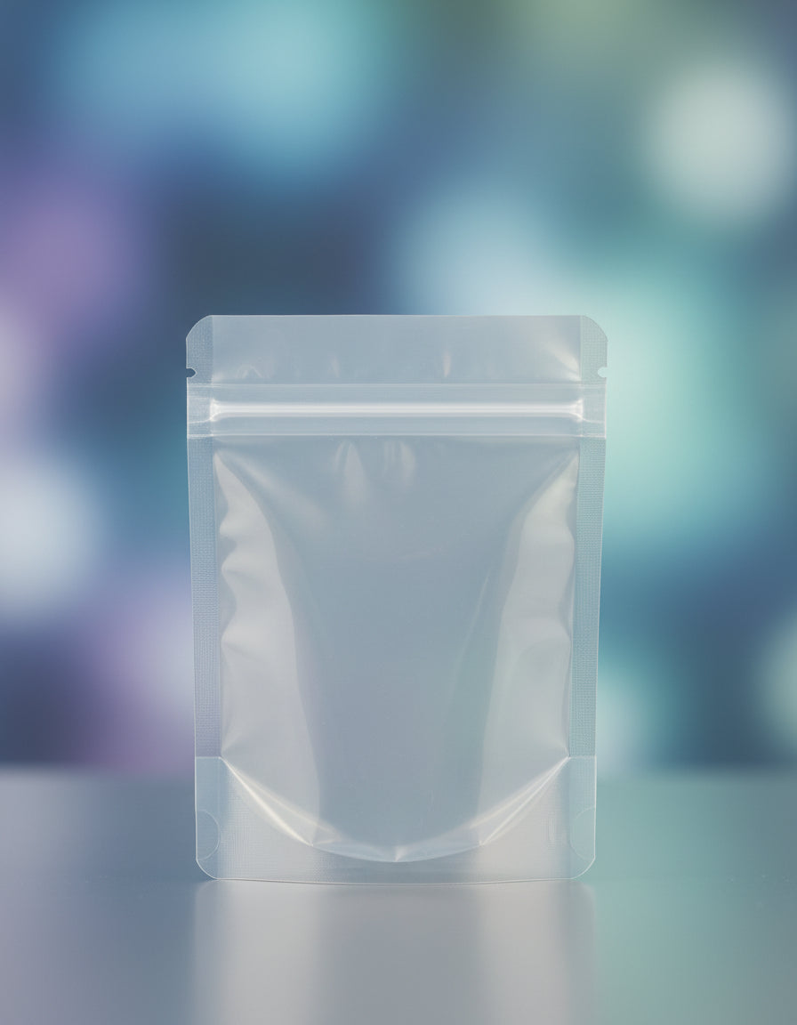 CUSTOM CLEAR MYLAR BAGS