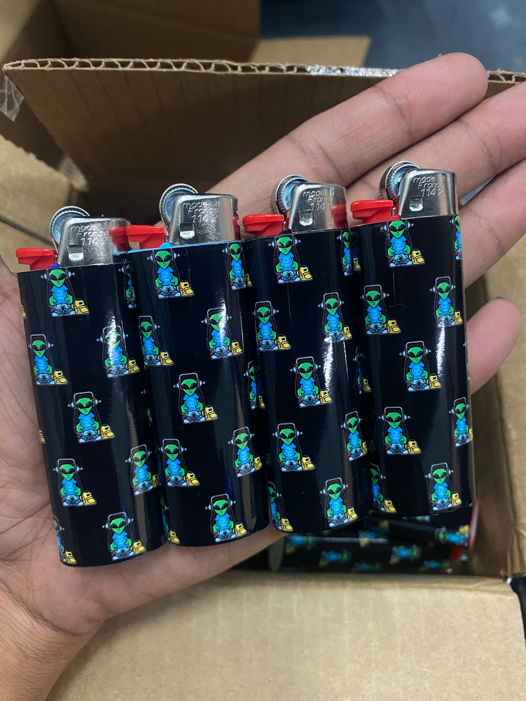 CUSTOM WRAPPED BIC LIGHTERS