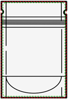 Custom Mylar Bag - Your Own Design Eights (3x5)