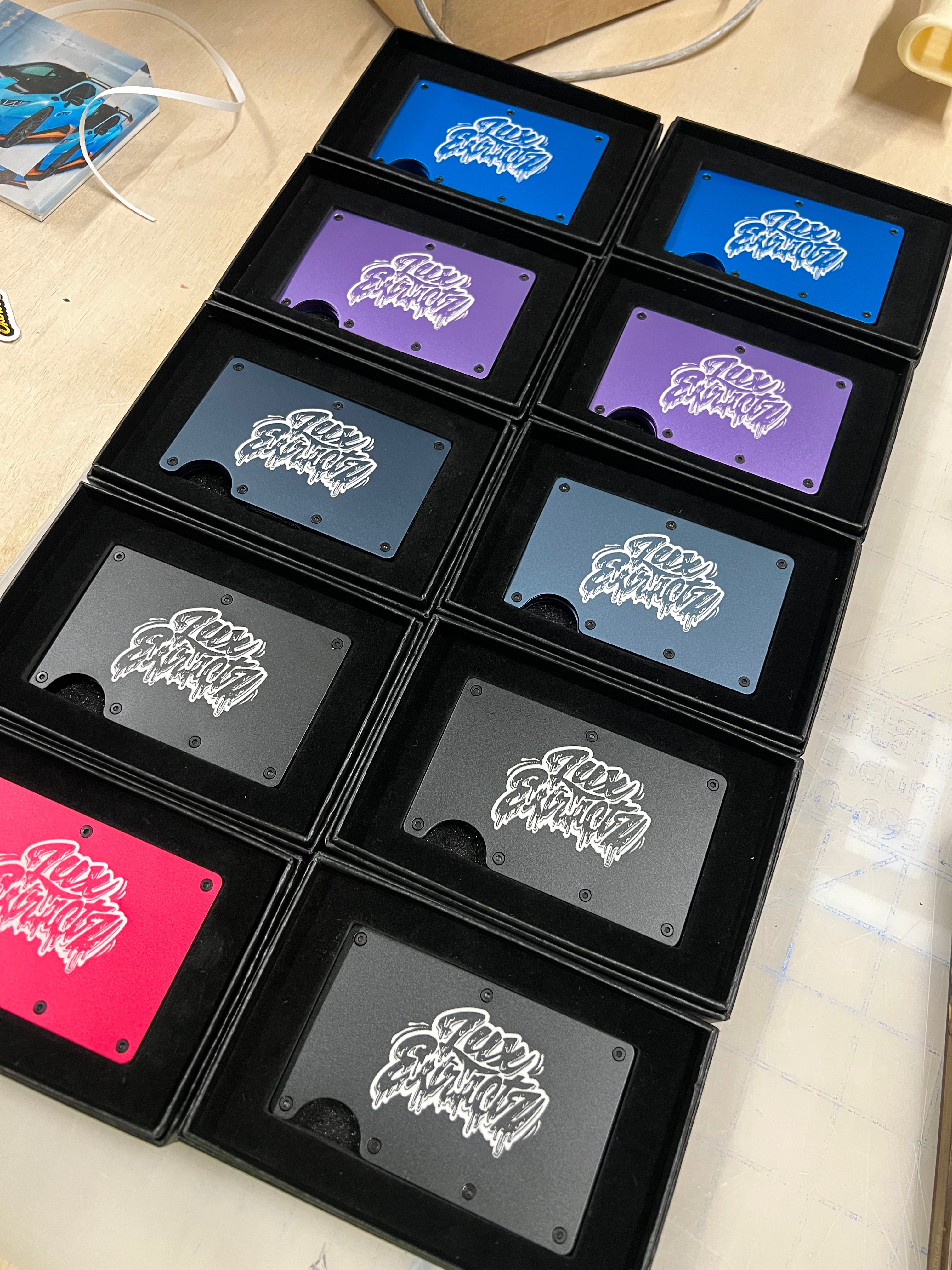 LASER ENGRAVED MINIMALIST WALLET