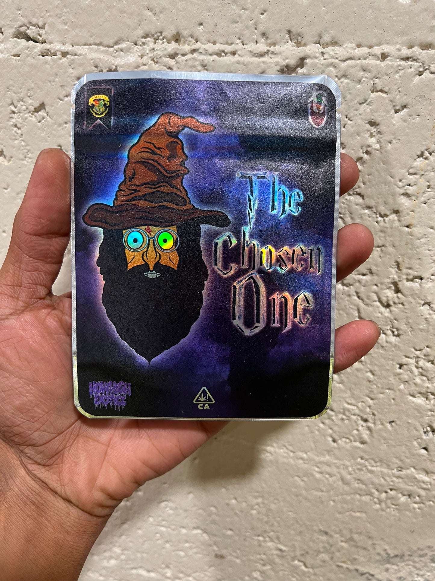 4x5 Round Edge Mylar - Hologram