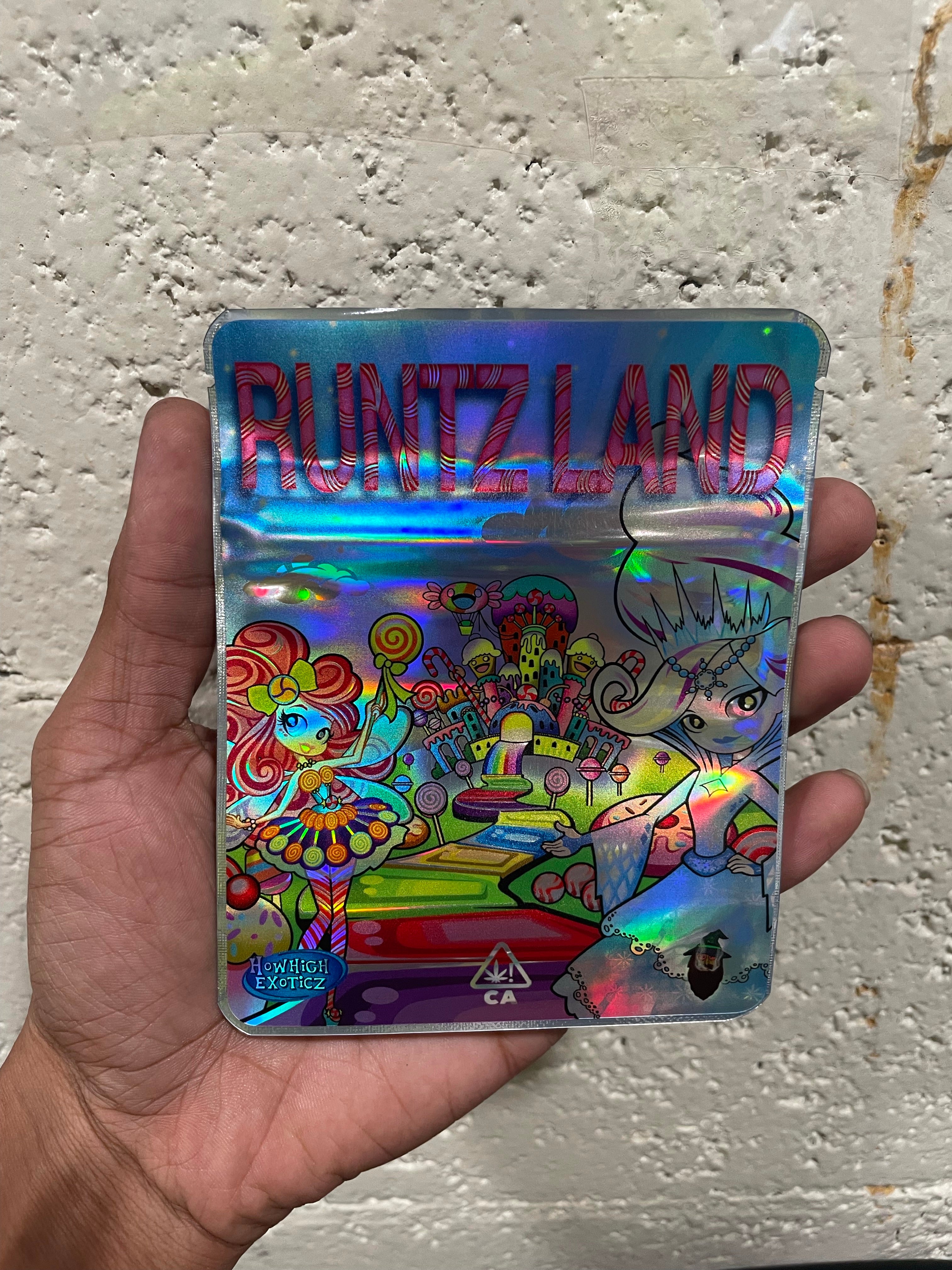 4x5 Round Edge Mylar - Hologram